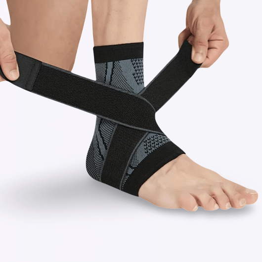 Adjustable Compression Brace for Heel Spur